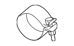 18305A78B15 - Exhaust: Converter Clamp for BMW Image