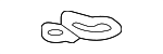 18308472303 - Exhaust: Actuator Retainer for BMW Image
