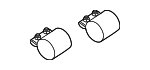 18307560815 - Exhaust: Front Pipe Clamp for BMW Image