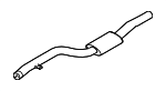 18305A2C2A8 - Exhaust: Front Pipe for BMW: 750e xDrive Image