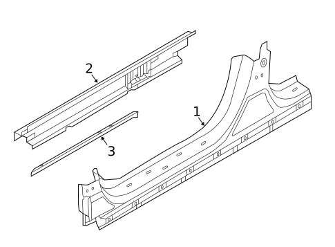 Rocker for 2018 Kia Optima #0