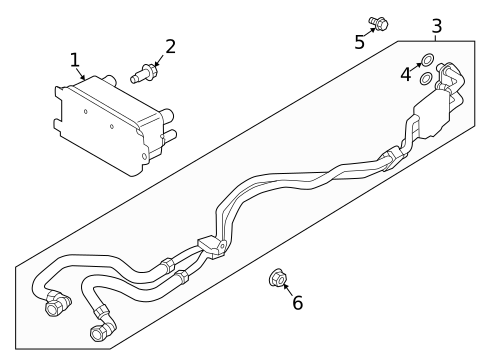 Oil Cooler for 2020 Land Rover Range Rover #1