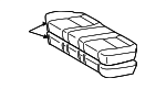 71460AA091B0 - Body: Seat Cushion for Toyota Image