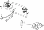9390324110 - Electrical/Exhaust/Heater/Fuel: SCREW, TAPPING (4X8) for Honda Image