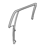55364758AC - Body: Vent Window Assembly for Mopar Image