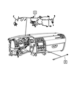 68064386AC - Electrical: Instrument Panel Wiring for Mopar Image