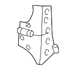 55075702AJ - : Hinge for Jeep: Wrangler Image