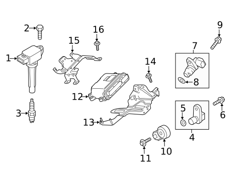 Ignition System for 2021 Mazda 6 #5
