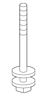 9011916039 - Suspension: Suspension Cross-member Mount Bolt for Lexus: RX350, RX350h, RX450h+, RX500h, TX350, TX500h, TX550h+ Image