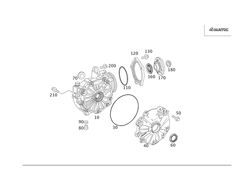 4MATIC&reg; Front Axle Drive for 2016 Mercedes-Benz E250 #0