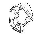 99763110102 - Electrical: Rear Cover for Porsche: 911, Boxster, Cayman Image