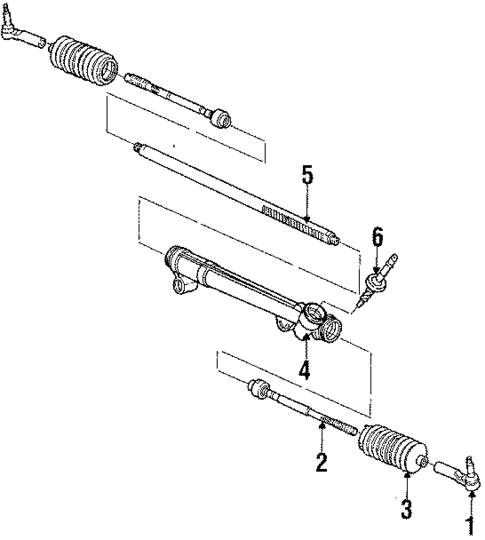 Steering Gear & Linkage for 1987 Dodge Grand Caravan #1