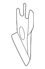 65652R0000 - Body: Floor Extension Reinforcement for Kia: Carnival Image