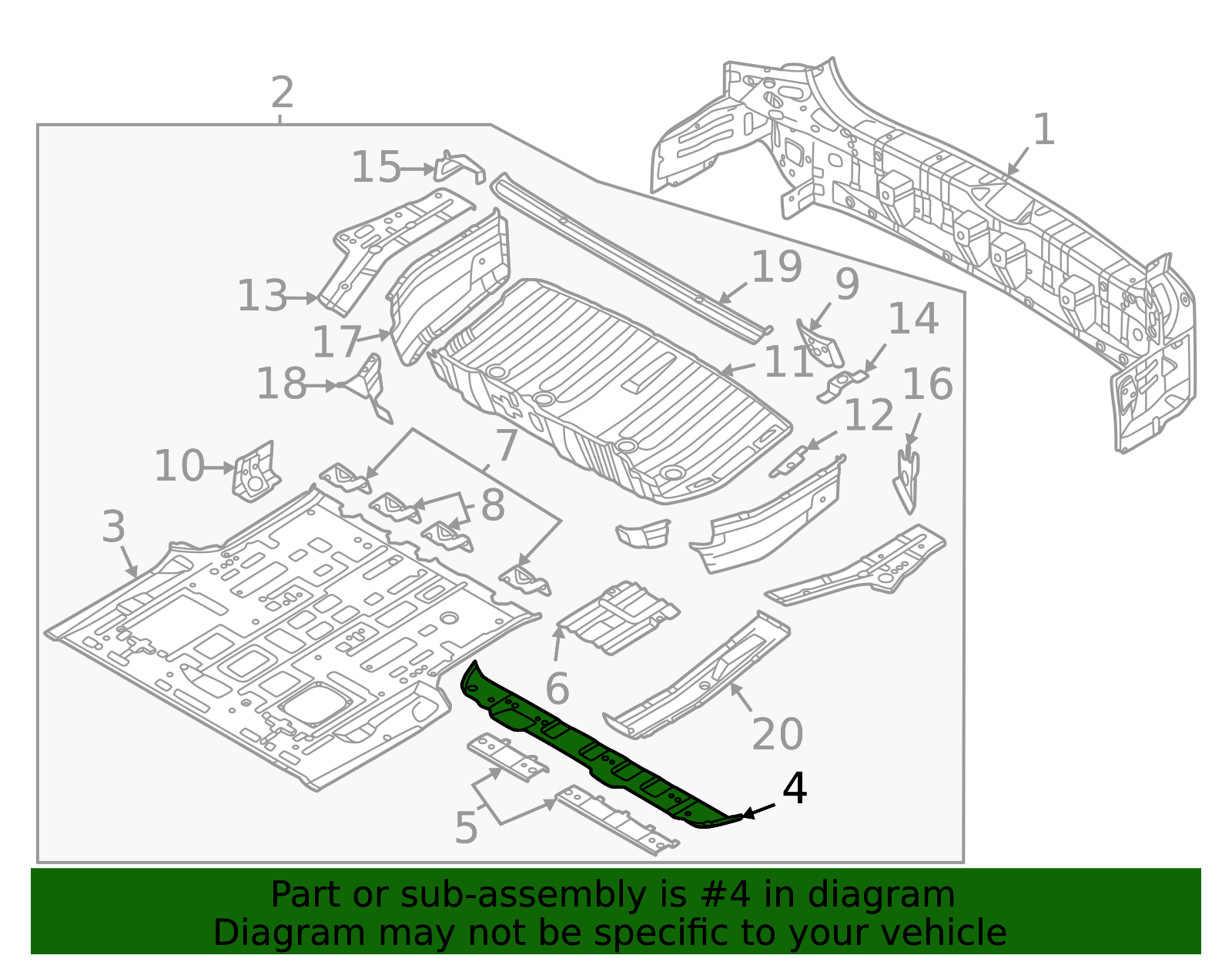 65888-R0000 - Seat Mount 2022-2026 Kia Carnival | Kia.Parts Store