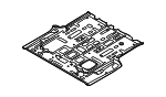 65512R0400 - Body: Front Floor Pan for Kia: Carnival Image
