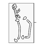 282352B720 - : Water Pipe for Hyundai: Kona, Tucson Image