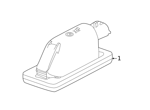 License Lamps for 2019 Nissan Altima #0