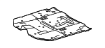581110E910 - Body: Front Floor Pan for Toyota Image