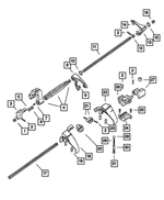 4626512 - TR6060; 6-Speed; Manual Transmission: Reverse Rail Bushing for Mopar Image