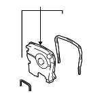 2136023600 - Engine: Outer Timing Cover for Kia: Soul, Spectra, Spectra5, Sportage Image