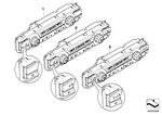 64119310446 - : Control Unit, Automatic Air Cond, High for BMW Image