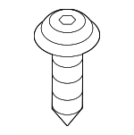 7147127714 - Body: Bumper Cover Screw for BMW Image