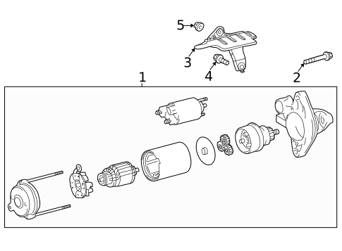 Starter for 2019 Lexus LS500 #0