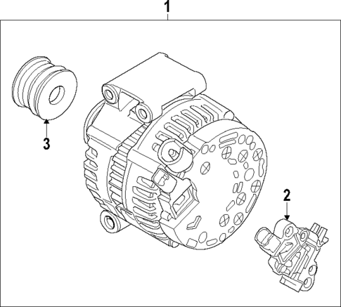 Alternator for 2008 Mini Cooper #0