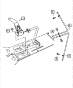 SM74WUCAA - Parking Brake: Park Brake Lever for Dodge: Viper Image