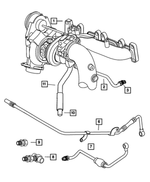 RL064587AA - Engine 2.4L Four Cylinder: Exhaust Manifold for Mopar Image