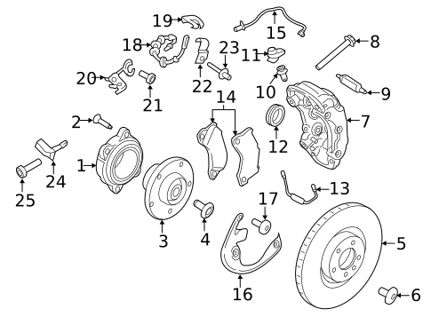 Drums & Rotors for 2017 Porsche Macan #0