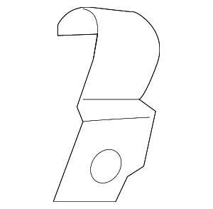 8R0611846A - : Brake Hydraulic Line Bracket for Porsche Image