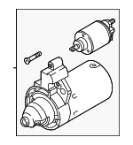 2E911022HX - Electrical: Starter for Audi: A3, A3 Quattro, RS3, S3, TT Quattro, TT RS Quattro, TTS Quattro Image