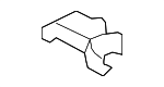 9A751142000 - Suspension: Return Hose Support for Porsche Image