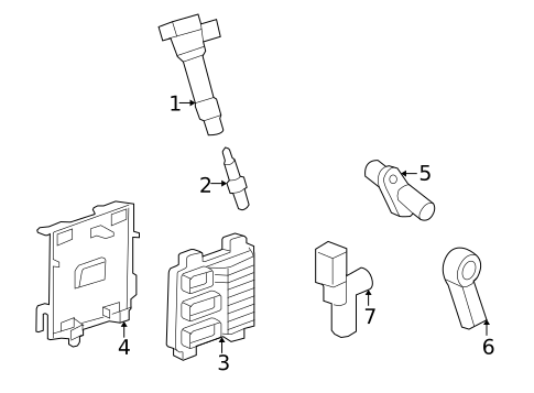 Secondary Ignition for 2025 Cadillac XT6 #0