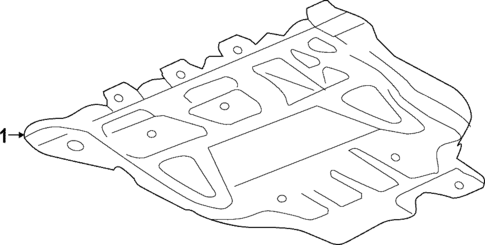 Splash Shields for 2025 Volkswagen GTI #0