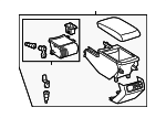 5881007061C1 - : Rear Console for Toyota Image