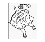 35110FN010 - Body: Shift Lever for Subaru Image