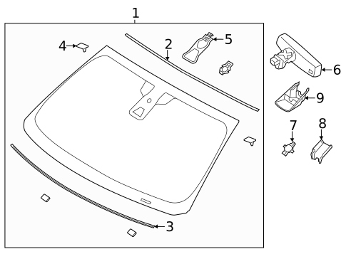 Wipers for 2016 Lincoln MKS #1