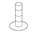 9A700751700 - Body: Ft Fender Liner Screw for Porsche: 718 Boxster, 718 Cayman, 718 Spyder, 911, Boxster, Cayman, Panamera, Taycan Image