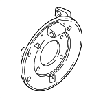 88935749 - Brakes: Backing Plate for Buick: Rainier | Chevrolet: SSR, Trailblazer, Trailblazer EXT | GMC: Envoy, Envoy XL, Envoy XUV | Oldsmobile: Bravada Image