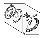 22838419 - Brakes: Parking Brake for Buick: Rainier | Chevrolet: Avalanche, Silverado 1500, Silverado 2500 HD, Silverado 3500 HD, SSR, Suburban 1500, Suburban 2500, Tahoe | GMC: Sierra 1500, Sierra 2500 HD, Sierra 3500 HD, Yukon XL 1500, Yukon XL 2500 Image