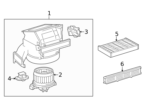 Blower Motor & Fan for 2018 Toyota Yaris #0