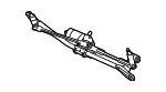 LR078300 - Body: Motor &amp; Linkage for Land-Rover Image