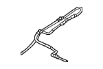 LR024204 - Body: Washer Hose for Land-Rover Image