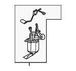 LR090629 - Fuel System: Fuel Pump for Land Rover: Range Rover, Range Rover Sport Image
