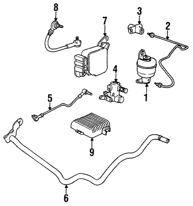 37211132043 - Suspension: Pressure Accum for BMW Image