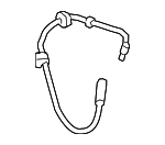 34106899089 - : Brake Hose for BMW: 530i, 530i xDrive, 540i xDrive, 550e xDrive, 740i, 750e xDrive, 760i xDrive, i5, i7 Image