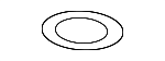 803019813 - Electrical: Center Seat Belt Seal for Volkswagen Image