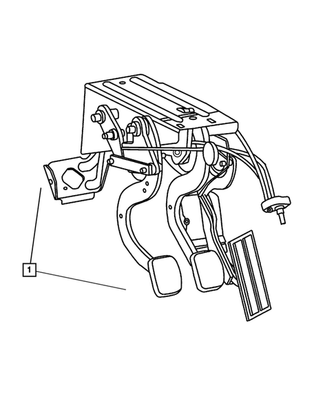 Accelerator Pedal for 2002 Dodge Viper #0